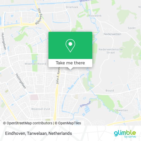 Eindhoven, Tarwelaan map