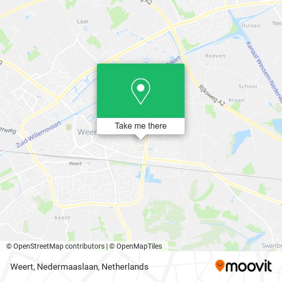 Weert, Nedermaaslaan map