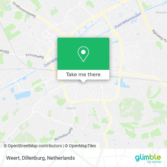 Weert, Dillenburg Karte