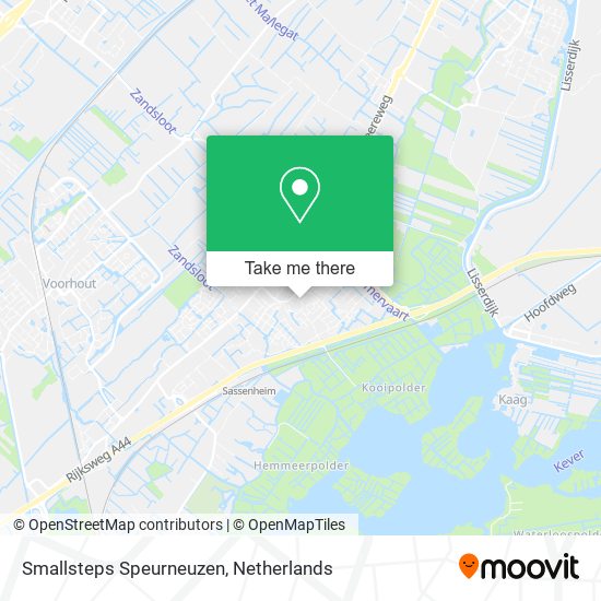 Smallsteps Speurneuzen map