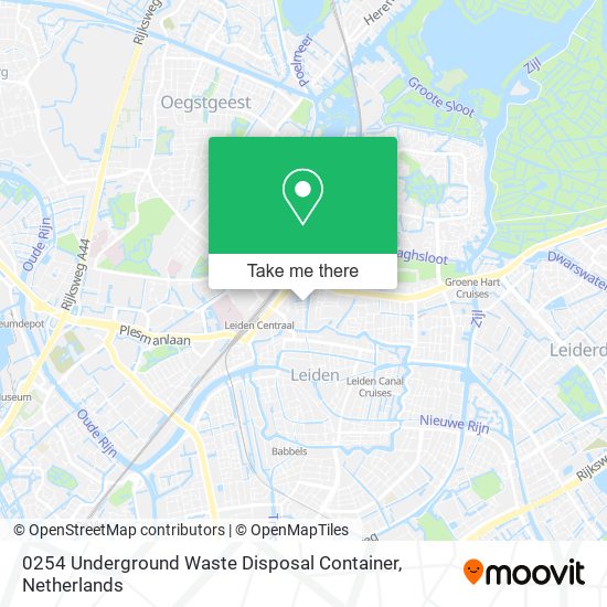 0254 Underground Waste Disposal Container map