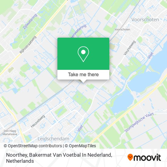 Noorthey, Bakermat Van Voetbal In Nederland map
