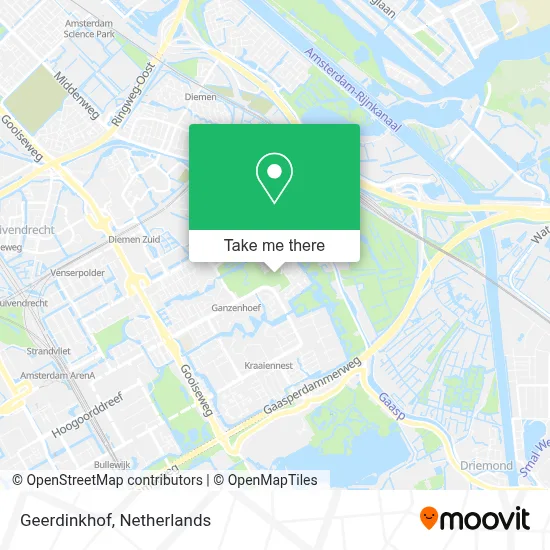 Geerdinkhof Karte