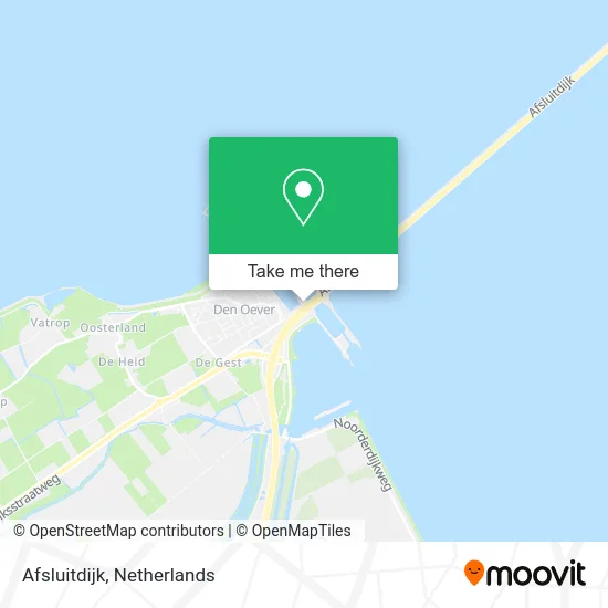 Afsluitdijk map