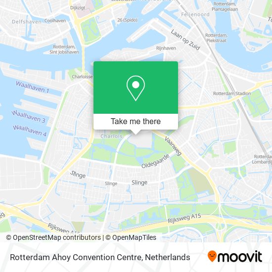 Rotterdam Ahoy Convention Centre map