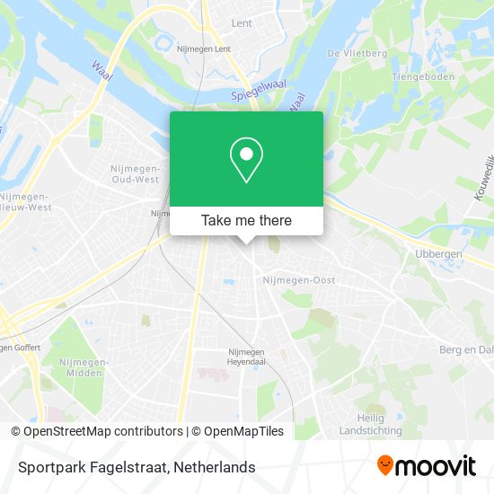 Sportpark Fagelstraat map