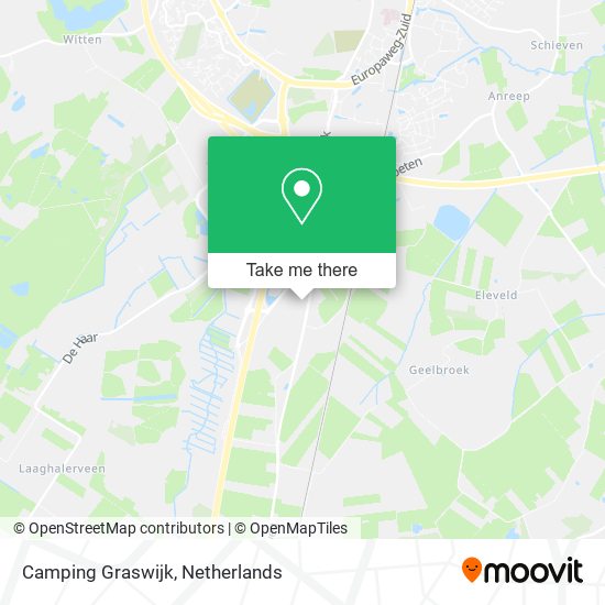 Camping Graswijk map