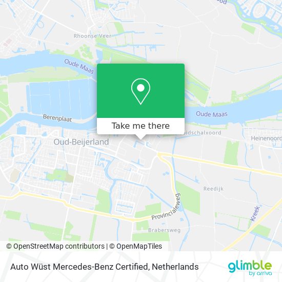 Auto Wüst Mercedes-Benz Certified map