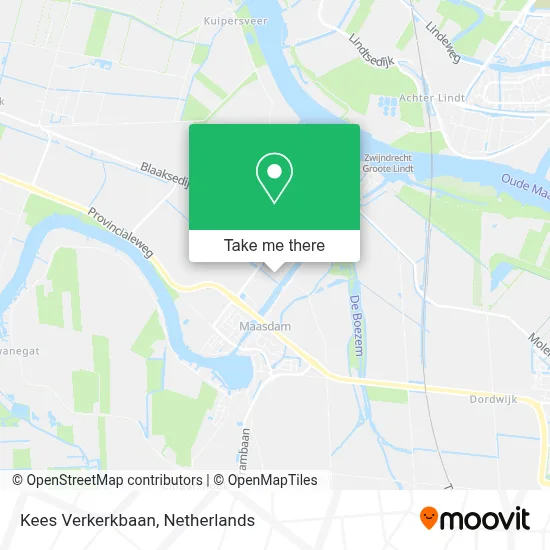 Kees Verkerkbaan map