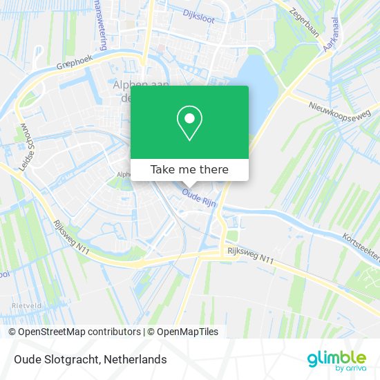 Oude Slotgracht map