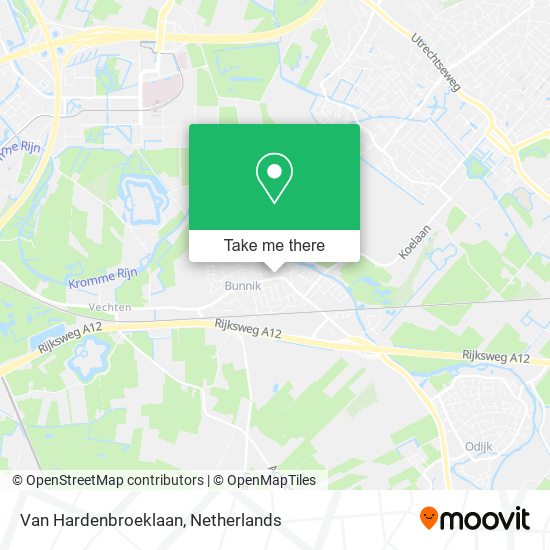 Van Hardenbroeklaan map