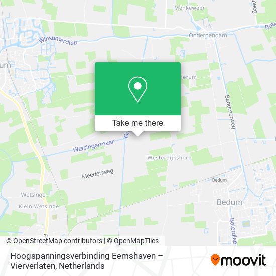 Hoogspanningsverbinding Eemshaven – Vierverlaten map