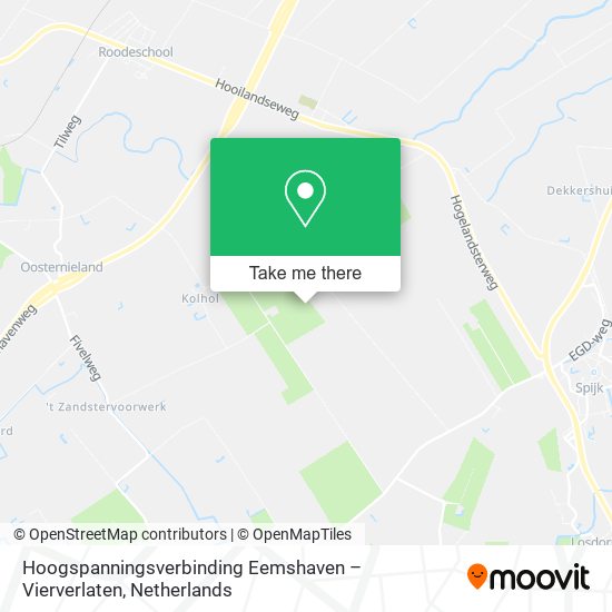 Hoogspanningsverbinding Eemshaven – Vierverlaten map