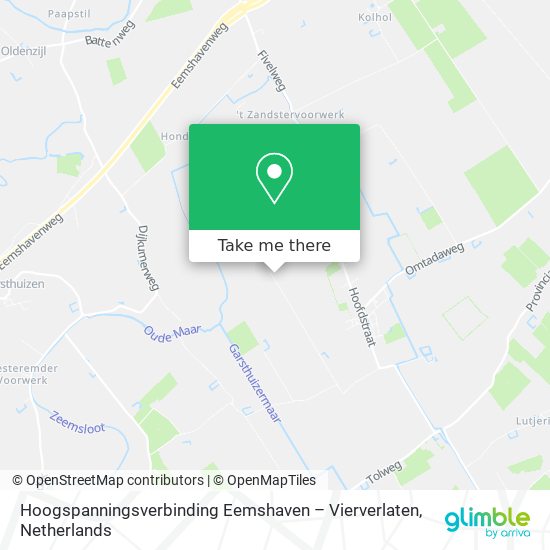 Hoogspanningsverbinding Eemshaven – Vierverlaten map