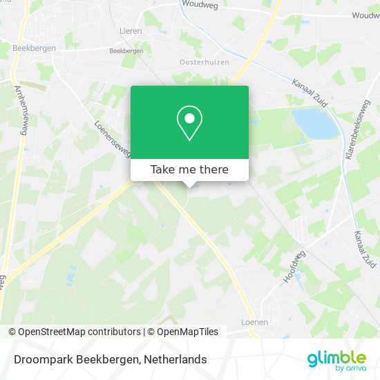 Droompark Beekbergen map