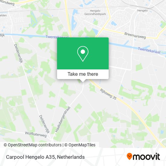 Carpool Hengelo A35 map