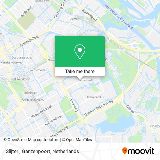 Slijterij Ganzenpoort map