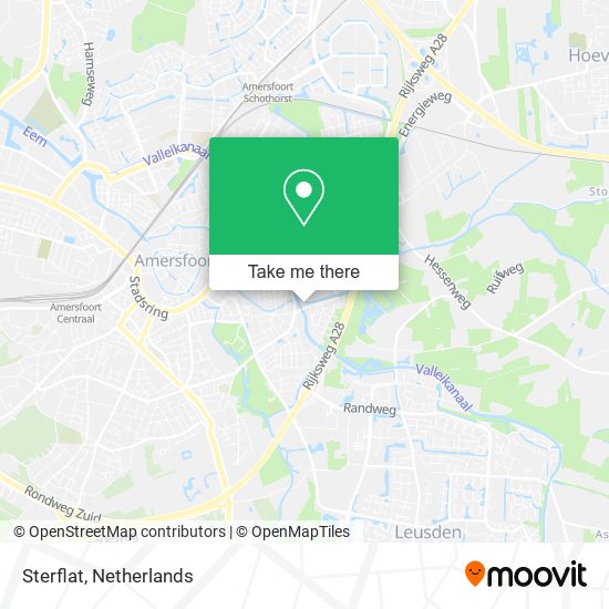 Sterflat map