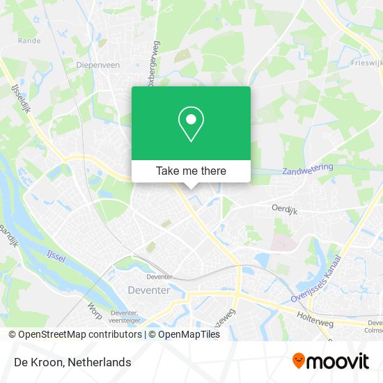 De Kroon map