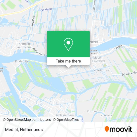 Medifit map