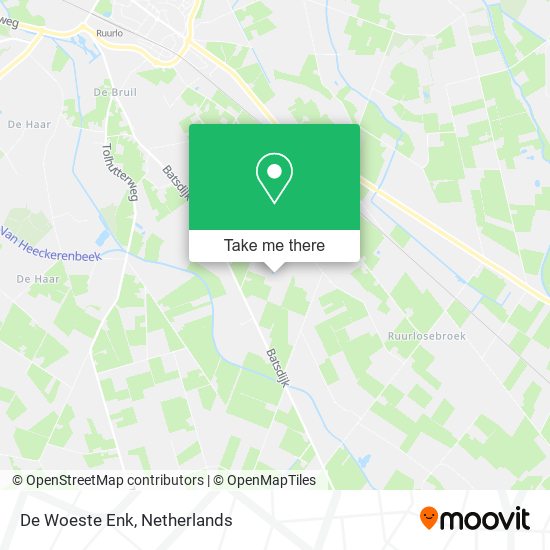 De Woeste Enk map