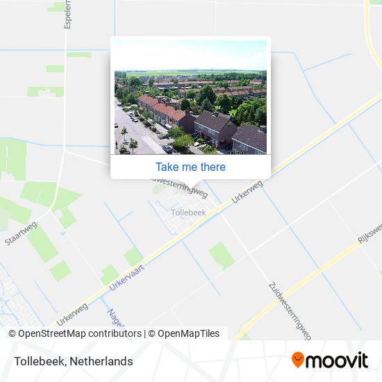 Tollebeek map