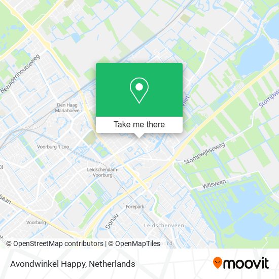 Avondwinkel Happy map