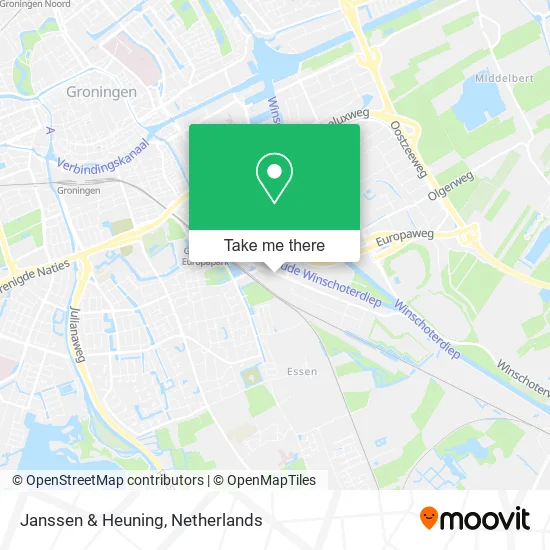 Janssen & Heuning map