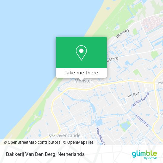 Bakkerij Van Den Berg Karte