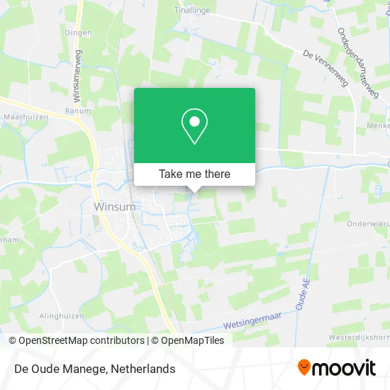 De Oude Manege map
