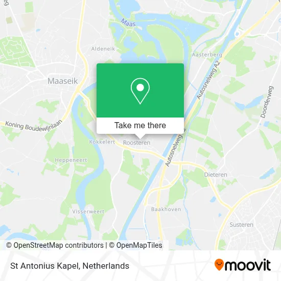 St Antonius Kapel map