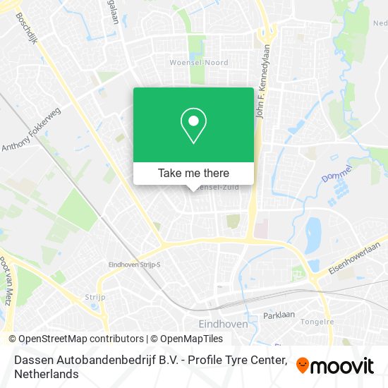 Dassen Autobandenbedrijf B.V. - Profile Tyre Center map