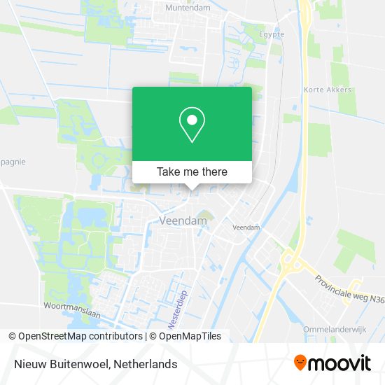 Nieuw Buitenwoel map