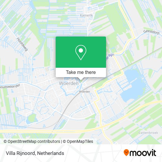 Villa Rijnoord map