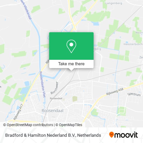 Bradford & Hamilton Nederland B.V. map