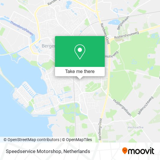 Speedservice Motorshop map