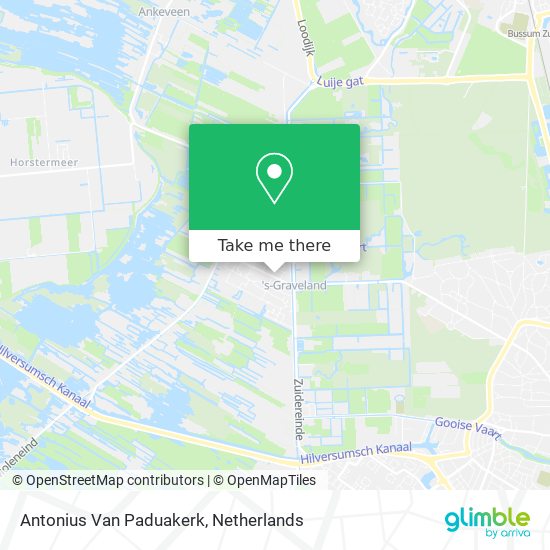 Antonius Van Paduakerk map