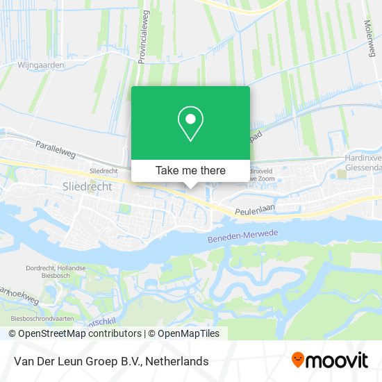 Van Der Leun Groep B.V. map