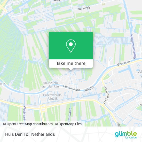 Huis Den Tol map