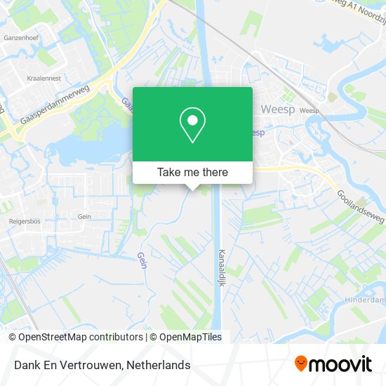 Dank En Vertrouwen map