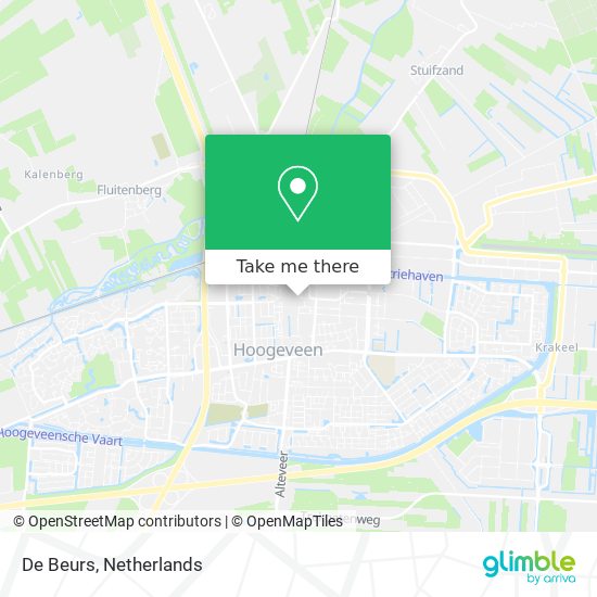 De Beurs map