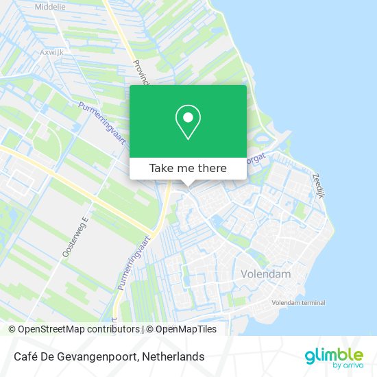 Café De Gevangenpoort map