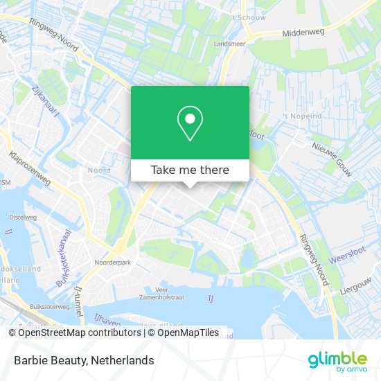 Barbie Beauty map