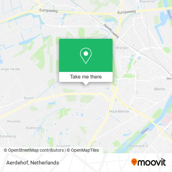Aerdehof map