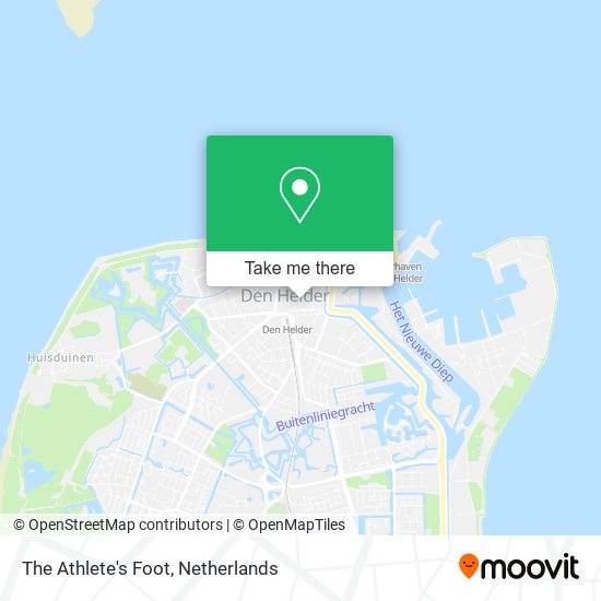 The Athlete's Foot map