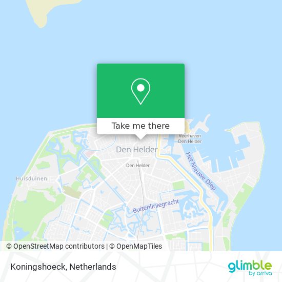 Koningshoeck Karte