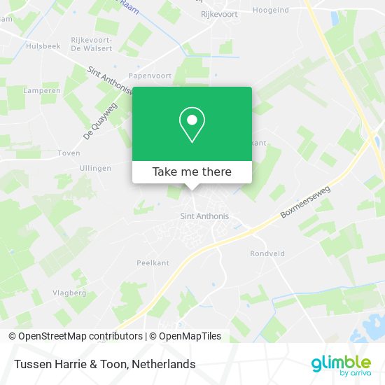 Tussen Harrie & Toon map