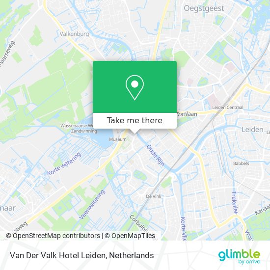 Van Der Valk Hotel Leiden Karte