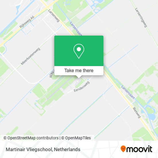 Martinair Vliegschool map