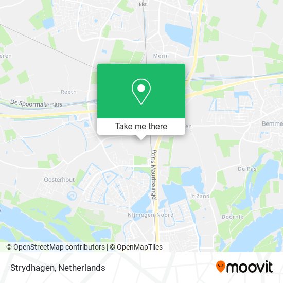 Strydhagen map